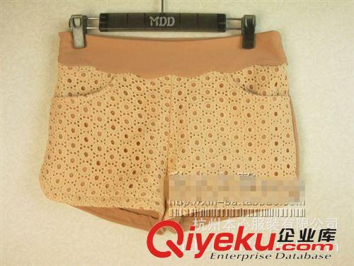 2014精品好品質洞洞春秋打底短褲超短側拉鏈批發