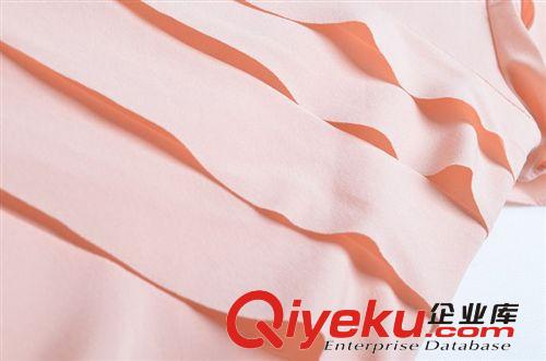 2014夏季日系純色面料很舒服褶皺連衣裙批發(fā)