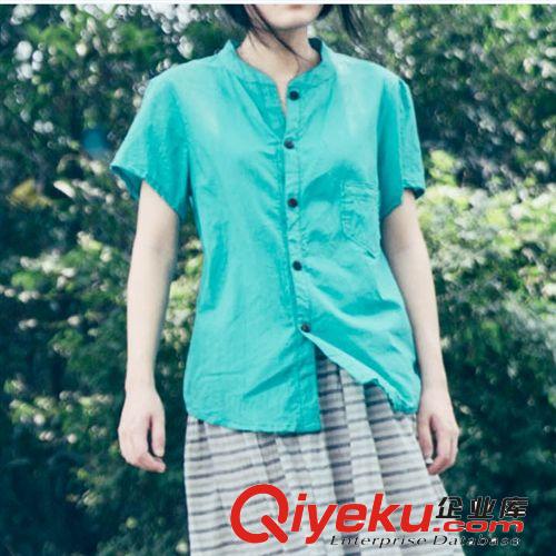 壹念原創(chuàng) 女式棉麻印花文藝舒適透氣背心  女士棉麻背心 兩色