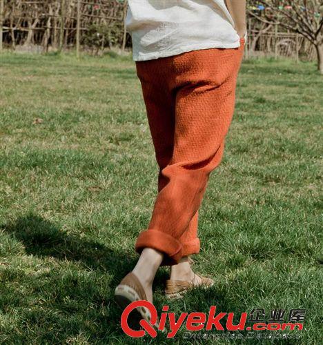 壹念原創 女式絲棉內膽立領拼色冬季棉衣服外套 復古風格
