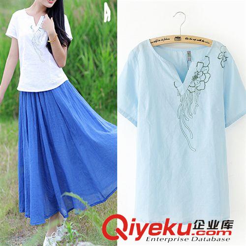 M&Y.yishe廠(chǎng)家直銷(xiāo)夏季新款小香風(fēng)條紋拼色短袖連衣裙夏季 有腰帶