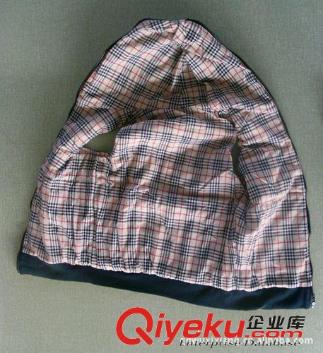 2014秋冬外貿(mào)時(shí)尚防雨綢寬松休閑棉衣連帽棉服背心拉鏈棉馬甲背心原始圖片3