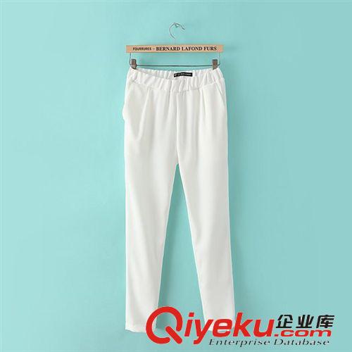 3438-0.3韓版淘寶爆款簡(jiǎn)約百搭休閑哈倫褲女批發(fā)原始圖片3