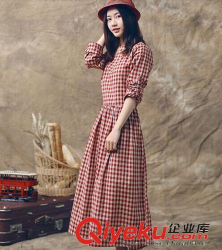 2014秋季新款品牌連衣裙 韓版女裝包臀裙長袖拼接 修身氣質(zhì)裙子