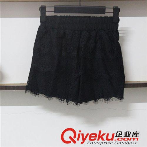 B27-00366 F.M.P 夏季新款時尚優雅層疊蕾絲花邊休閑短褲 熱褲原始圖片2