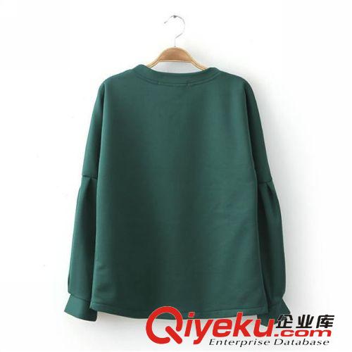 D55-01593 F.M.P歐美新款美女小孩人物頭像印花套頭衛衣