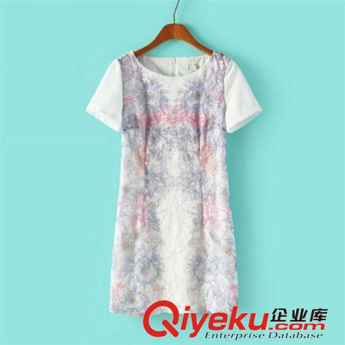 B197-00763 F.M.P 8013歐美風(fēng)甜美短袖數(shù)碼印花t恤