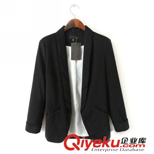 A59-01116 F.M.P 新款時(shí)尚氣質(zhì)通勤風(fēng)糖果色斜口袋西裝外套 西服原始圖片2