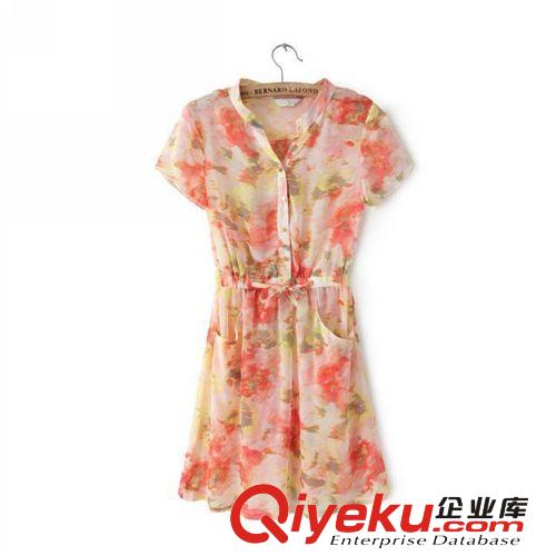 A185-00984 F.M.P 歐美新款時(shí)尚修身雪紡拼接七分袖西裝外套 西服