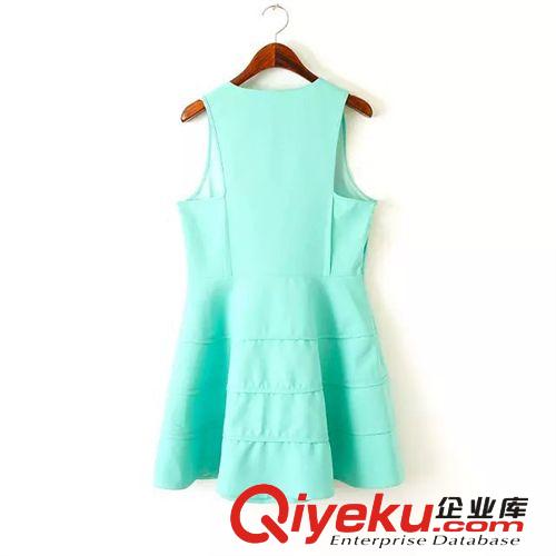 A01-00551 F.M.P 歐美新款胸前兩只精靈兩色連衣裙