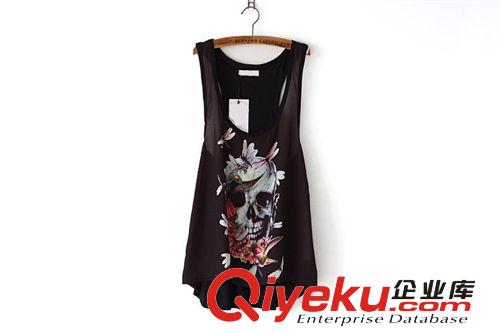 C83-87-066 F.M.P 2014歐美新款時(shí)尚修身定位飛鳥(niǎo)花朵印花連衣裙