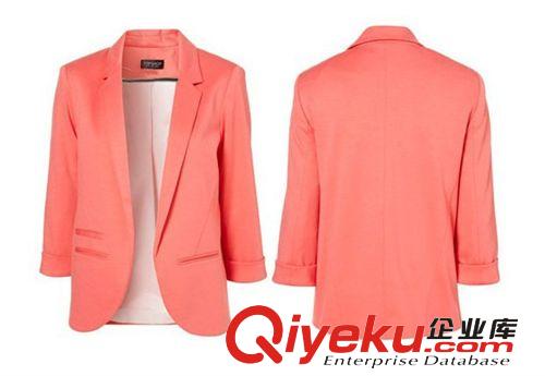 【F.M.P】6-058春夏款新品topshop同款修身顯瘦時(shí)尚百搭西服