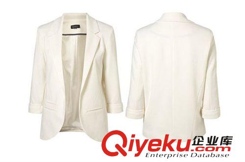【F.M.P】6-058春夏款新品topshop同款修身顯瘦時(shí)尚百搭西服