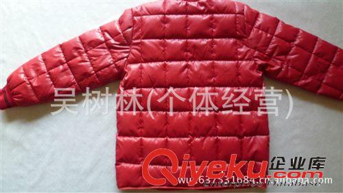 童裝棉衣 兒童棉衣批發 格子棉衣 中童保暖內衣 格子棉衣 女童原始圖片2