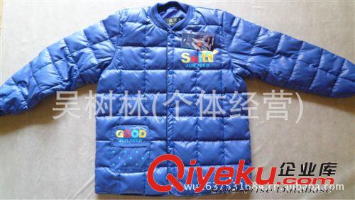 童裝棉衣 兒童棉衣批發 格子棉衣 中童保暖內衣 格子棉衣 女童原始圖片3