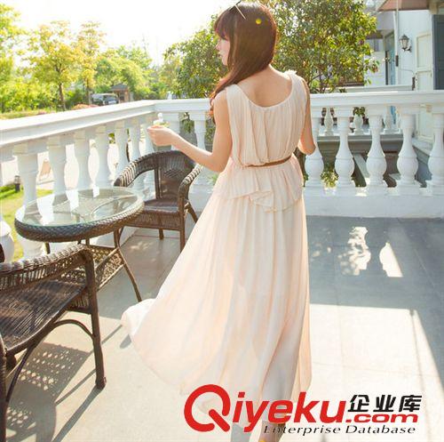 2014{zx1}款女裝 雪紡連衣裙 波西米亞長裙 沙灘裙-9122原始圖片2