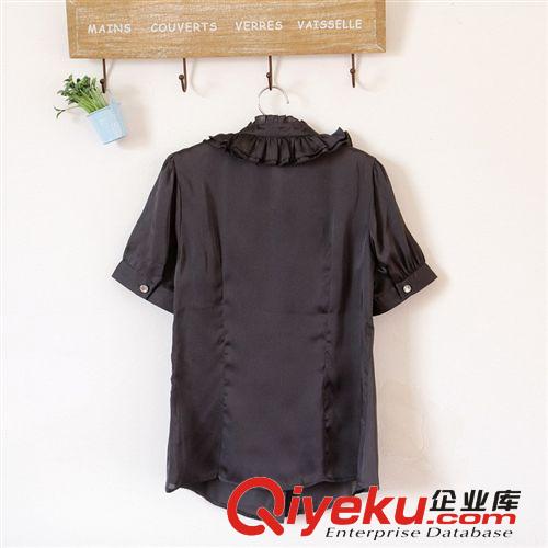 2014春夏KCCKAL品牌原單尾貨 高品質(zhì)雪紡襯衫外貿(mào)服裝批發(fā)清倉原始圖片2