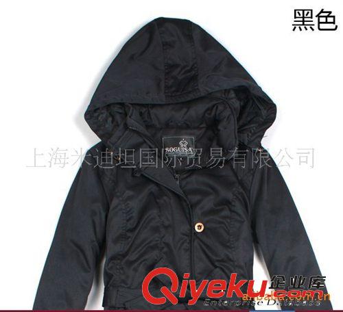 2014冬裝棉衣女 zp原單尾貨 女裝批發(fā) 品牌棉風(fēng)衣外套批發(fā)