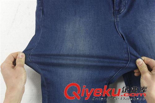 強(qiáng)貨！外貿(mào)原單G*P 牌子 經(jīng)典靚藍(lán)牛仔褲 高腰大碼彈力小腳褲女原始圖片3
