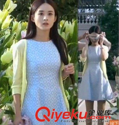 2014新款 春夏真絲連衣裙淑女V領背心裙桑蠶絲大擺裙長裙女裝