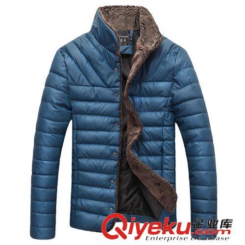 秋冬新款羽絨棉服 時尚休閑批發(fā)供應(yīng)男裝棉衣 2014男士外套