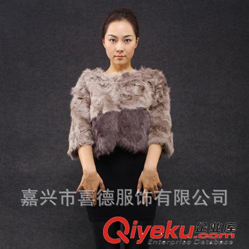 批發(fā)定做外貿(mào)原單皮草泰迪熊超短款口羔上衣