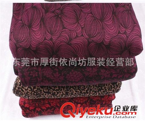 中老年女媽媽裝加絨加厚打底褲 新款時尚加絨打底休閑褲原始圖片3