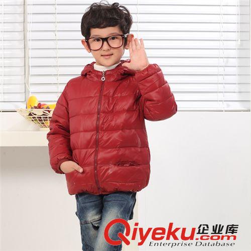 兒童糖果色羽絨服 白鴨絨羽絨服 兒童短款貼身保暖羽絨外套批發(fā)原始圖片2
