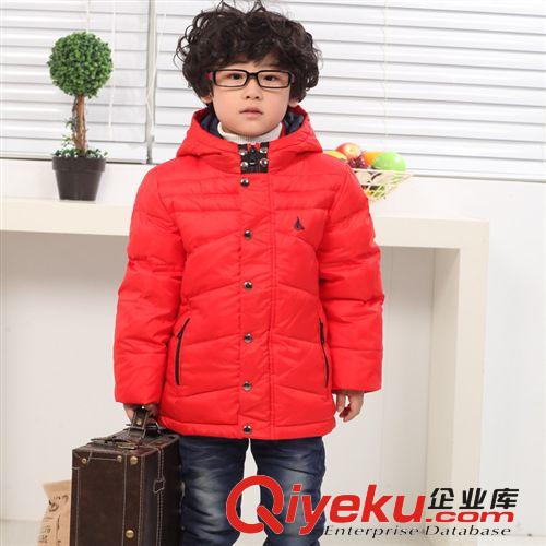 2014新款童裝男款羽絨服 兒童冬季加厚羽絨服批發(fā) 廠家定做羽絨服原始圖片2
