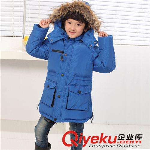 2014新款冬季童裝羽絨服男款 加厚舒適男童羽絨服批發(fā)羽絨服廠家原始圖片2