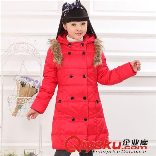 2014新款童裝羽絨服女 多色可愛女童羽絨服加厚舒適羽絨服批發原始圖片3