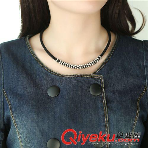 秋裝女裝外套蕾絲下擺牛仔女裝外套上衣 紫鈴輕舞錢塘布衣1390原始圖片3