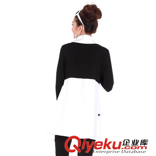 qs2014春裝新款女 胖mm大碼女裝 時(shí)尚白色OL修身長(zhǎng)袖襯衫