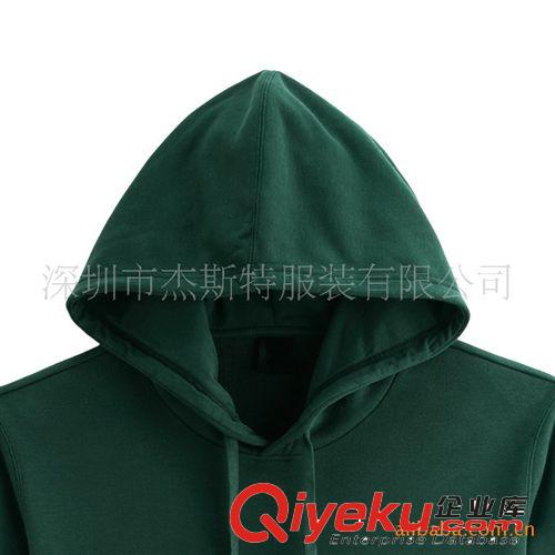 廠家直銷:長袖連帽休閑男式單層全棉抓毛布衛(wèi)衣