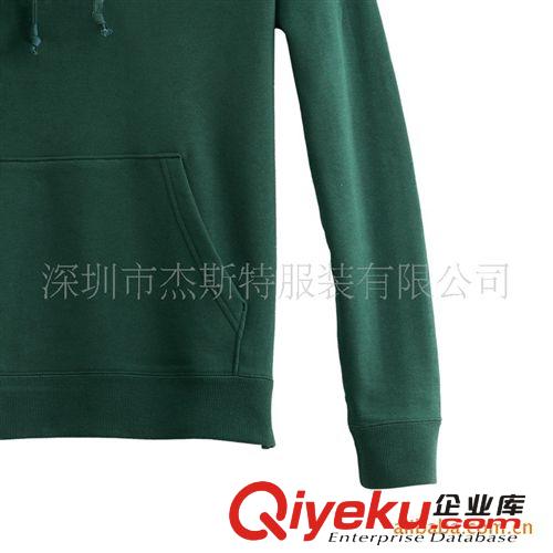 廠家直銷:長袖連帽休閑男式單層全棉抓毛布衛(wèi)衣