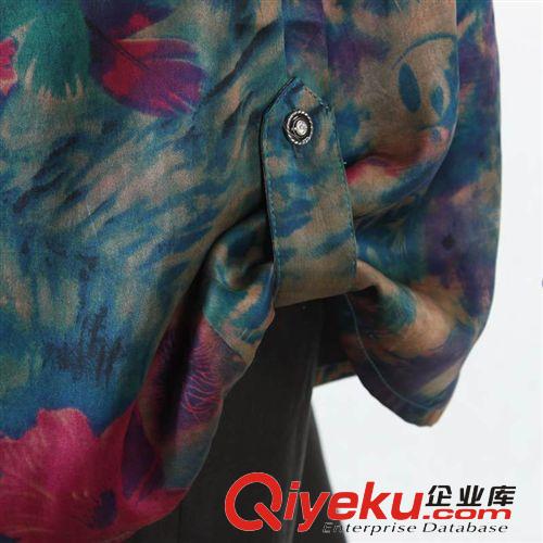 {qg}價 {bfb}桑蠶絲女中長款雙排扣襯衫 真絲香云紗女上衣L11009原始圖片3