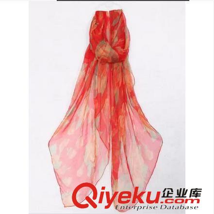超值 真絲長(zhǎng)圍巾 女士面搭時(shí)尚絲巾 喬其紗真絲女士長(zhǎng)絲巾 圍巾22原始圖片3