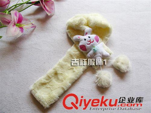 韓版寶寶圍巾 可愛兒童卡通毛毛保暖圍巾/寶寶冬季必備/多色入原始圖片2