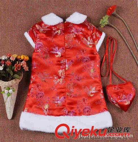 批發(fā)兒童唐裝 棉旗袍  X111原始圖片2