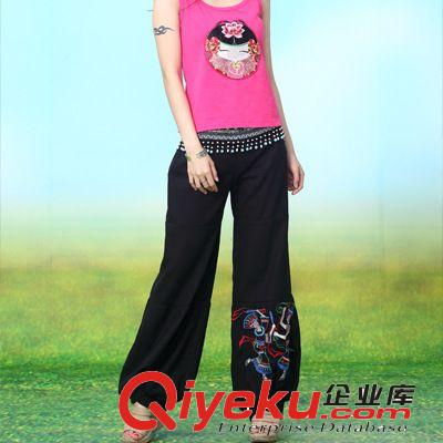 2014民族風(fēng) 女裝褲子薄棉麻夏季燈籠褲寬松休閑長(zhǎng)褲批發(fā)5481
