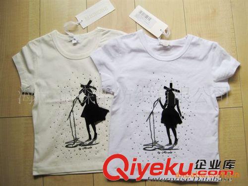 國際一線品牌童裝，出口MISS GRAN*系列純棉中小童T恤原始圖片3