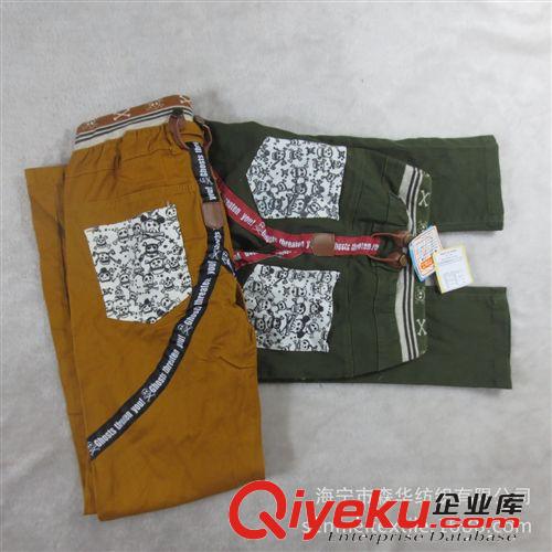 日系洋氣童裝，外貿溫馨漂亮款小中大童純棉休閑褲原始圖片2