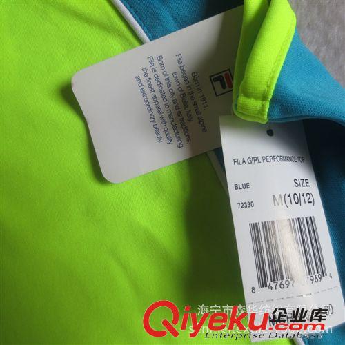 2014爆款兒童夏裝，出口外單品牌FI**中大童速干工字背心原始圖片2