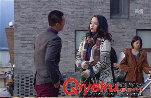 專柜zp 小額批發(fā) gd女裝 菱形格子中長款寬松針織衫毛衣外套