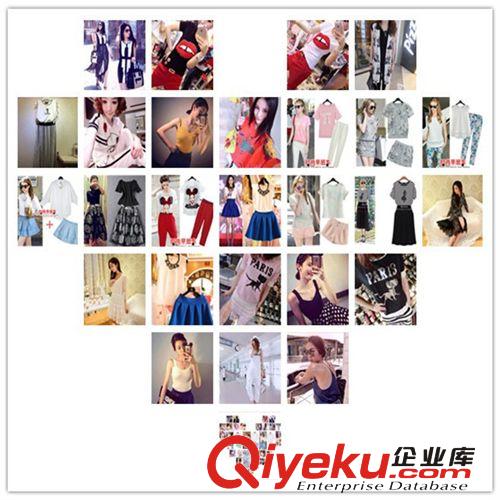 14年微信女裝新款秋冬刺繡米奇長袖T+刺繡花朵小擺半裙套裝GT2391