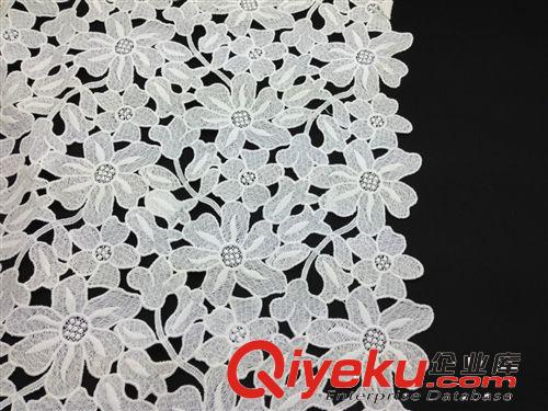【春夏季面料】牛奶絲蕾絲花邊 爆款熱賣原始圖片3