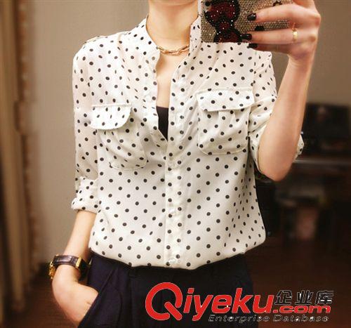 廠家直銷 2014新款女式外套批發(fā) 歐美風(fēng)外貿(mào)印花寬松雪紡和服夾克