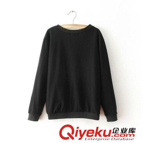 廠家直銷 歐美2014秋冬新款老虎頭印花衛衣 女式圓領長袖上衣原始圖片2