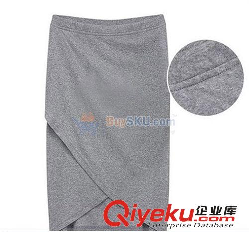 韓國代購zp女裝連帽套頭衛衣+交叉半身裙中裙休閑套裝1202原始圖片3