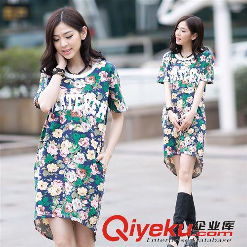 新款潮款大碼Ｔ恤　歐美風(fēng)條紋鬼頭圖案短袖Ｔ恤